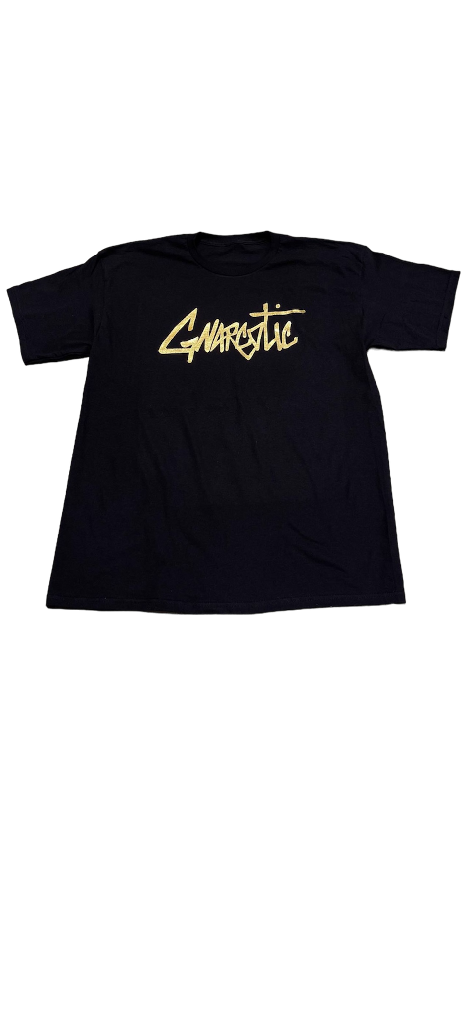 GNARCOTIC LOGO T-SHIRT  GOLD