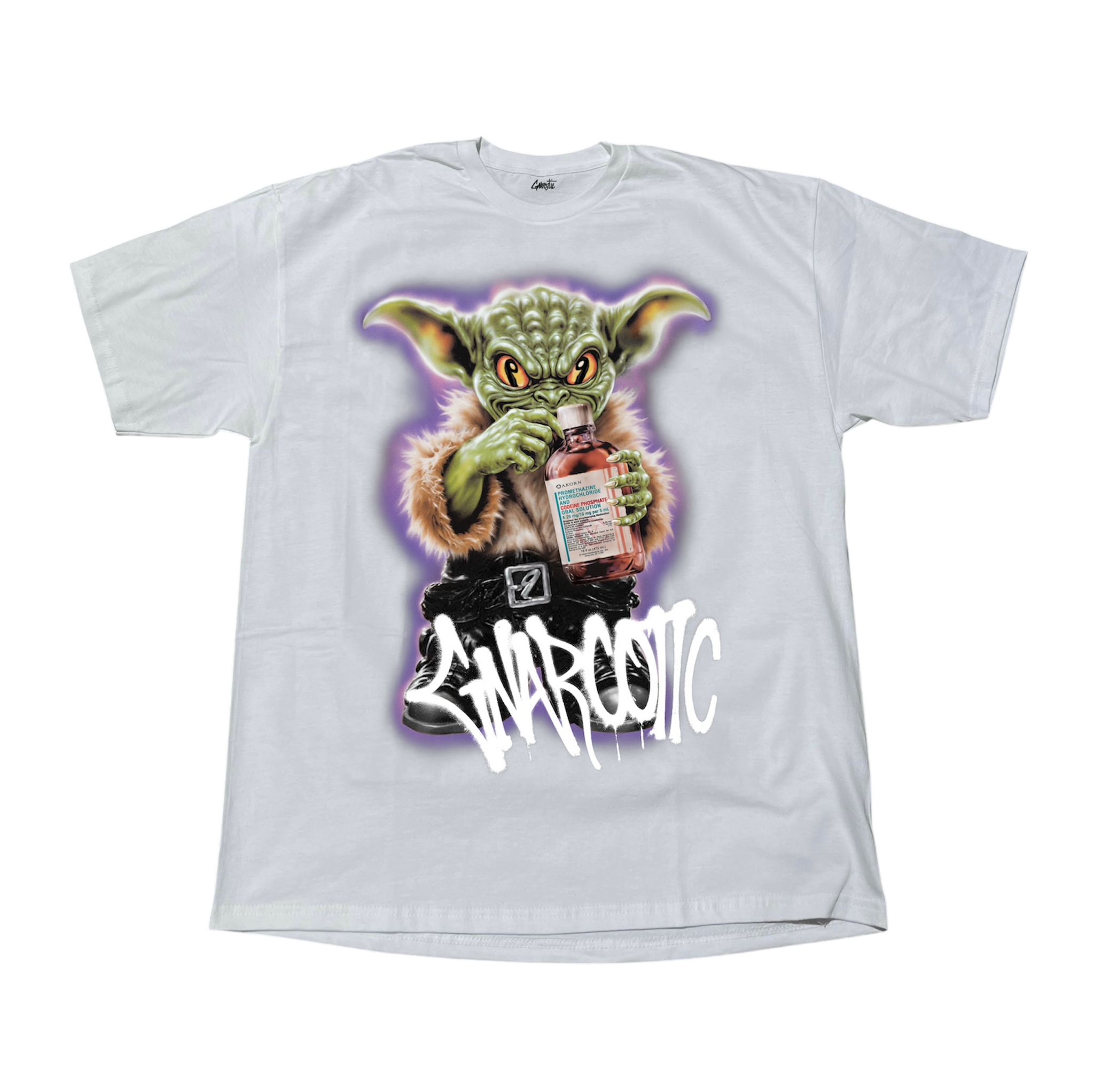 GOBLIN TEE - WHITE (WHITE LOGO)