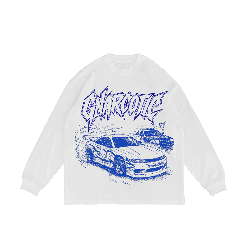 RUN FROM 12 LONG SLEEVE - WHITE
