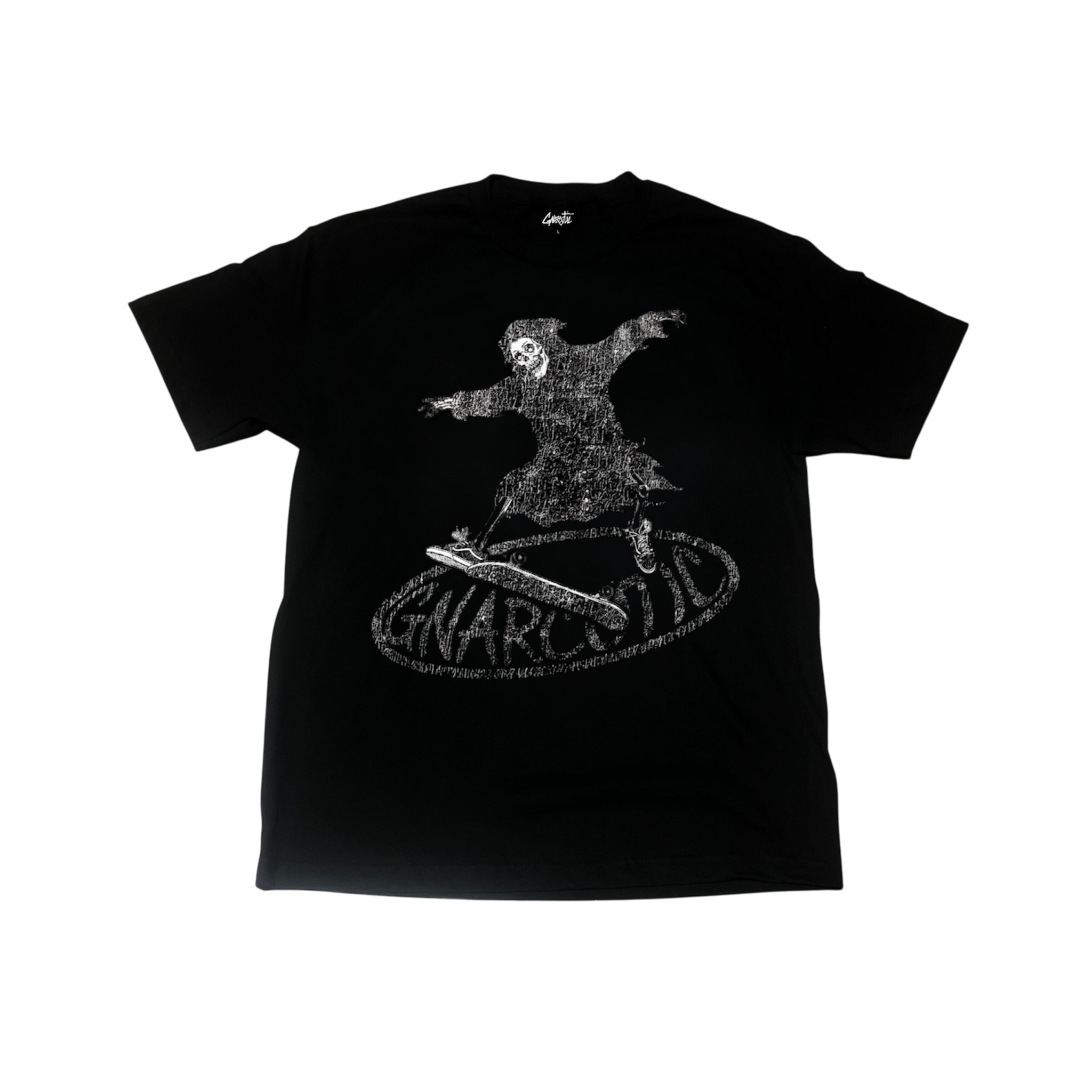 SKATE BONES TEE - BLACK
