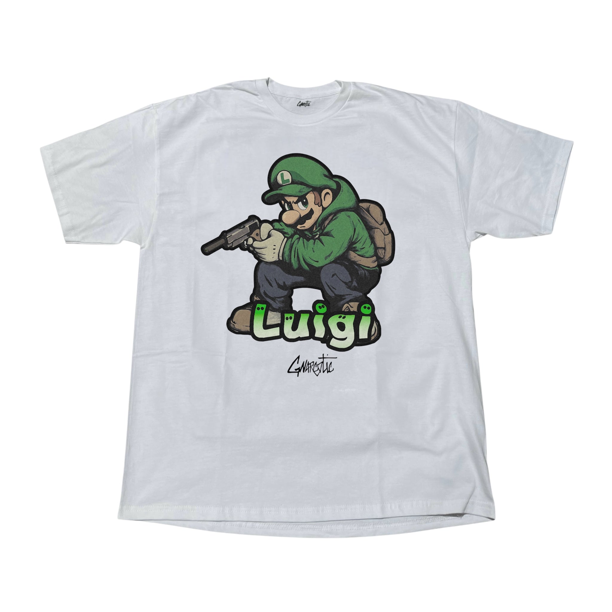 LUIGI MANGIONE TEE - WHITE