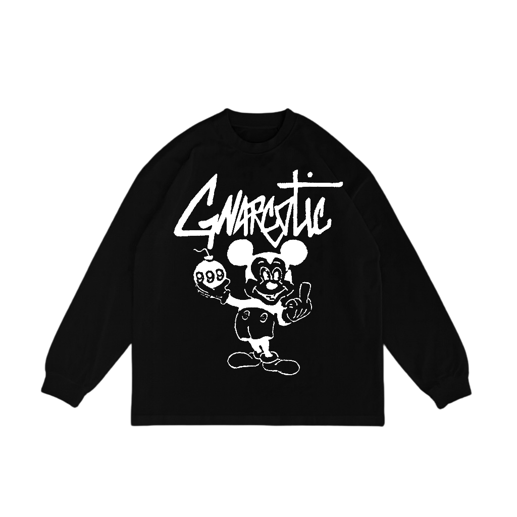 MOUSE TRAP 999 LONG SLEEVE - BLACK