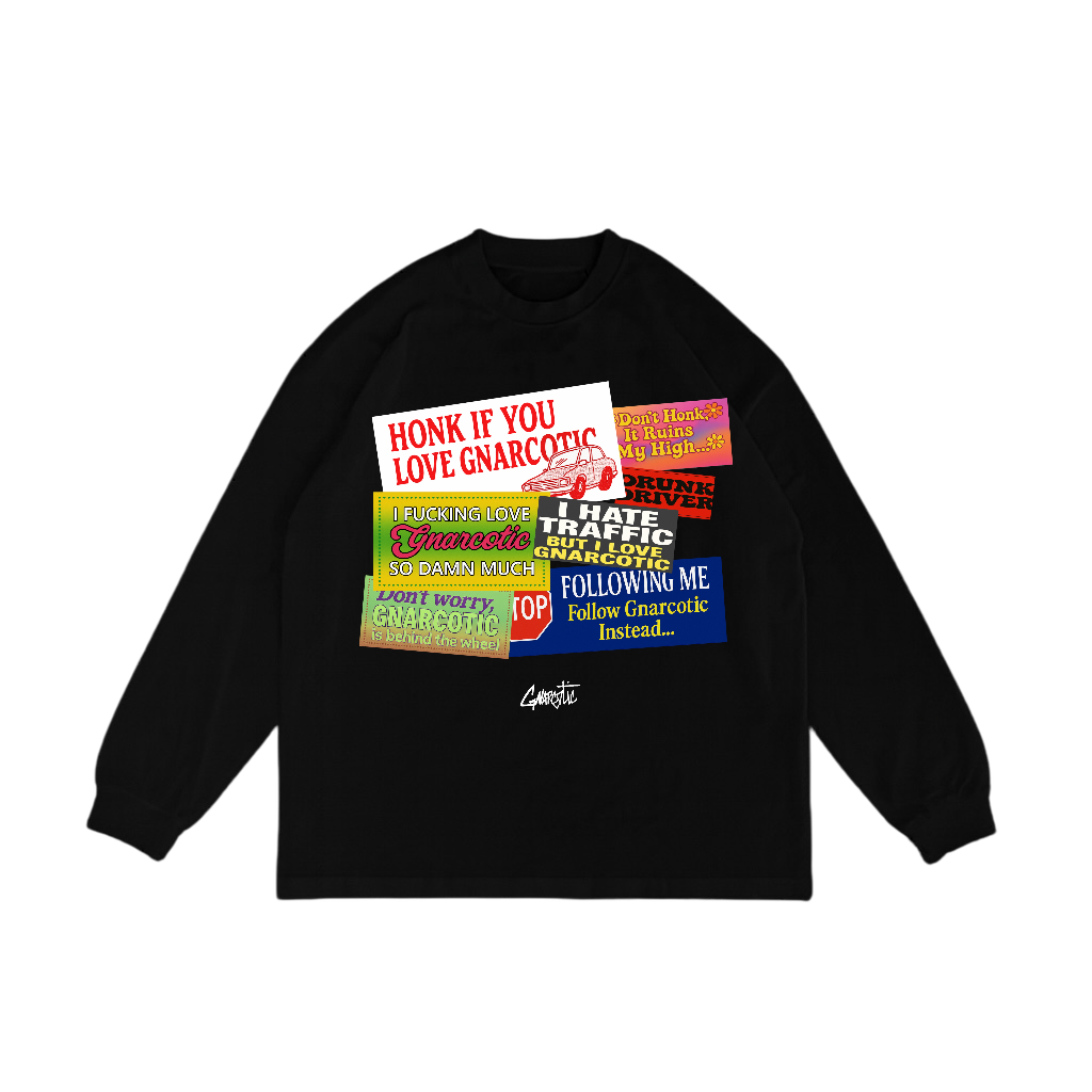 HONK LONGSLEEVE - BLACK