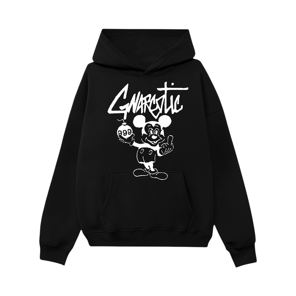 MOUSE TRAP 999 HOODIE - BLACK