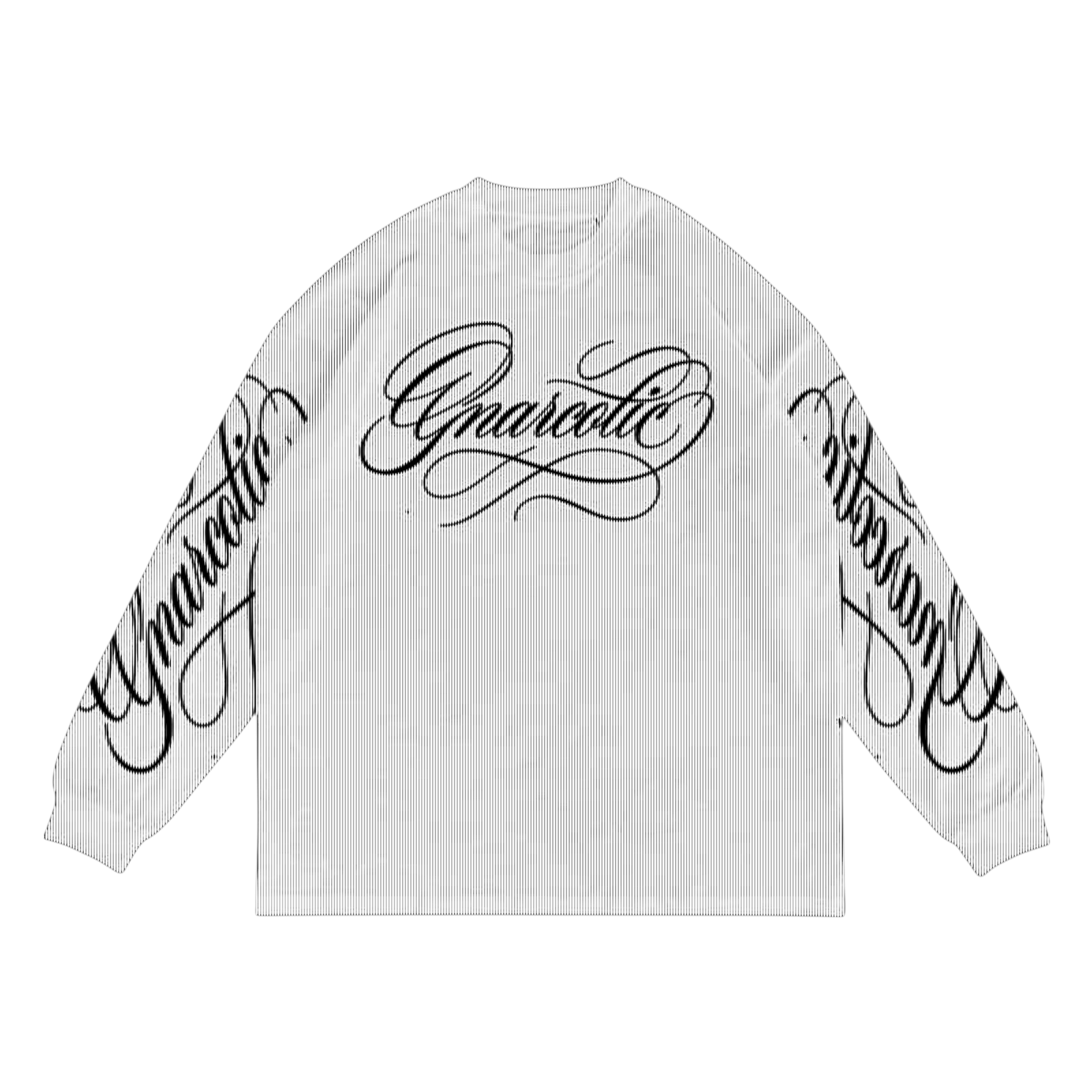 NAME PLATE LONG SLEEVE - WHITE
