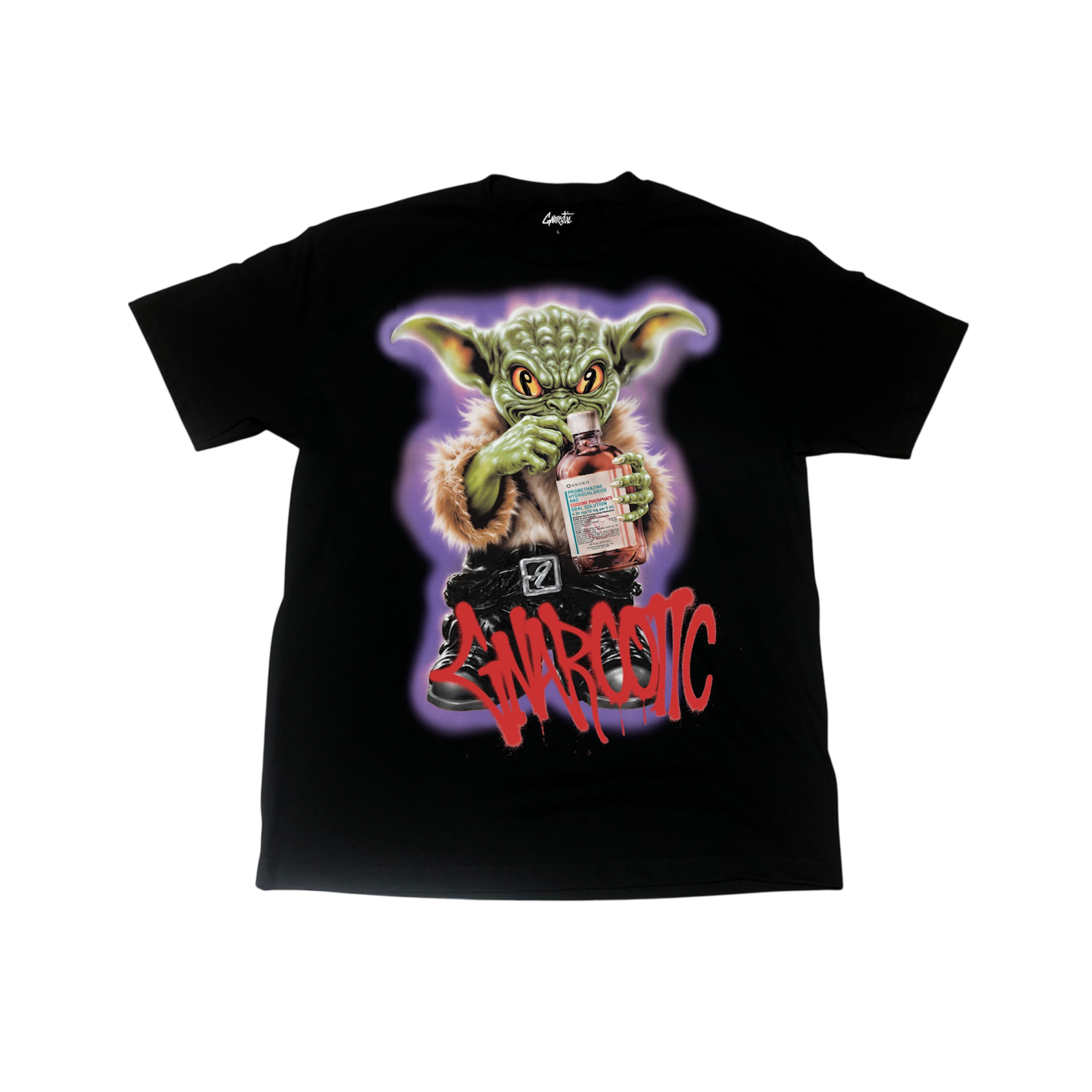 GOBLIN TEE - BLACK (RED LOGO)