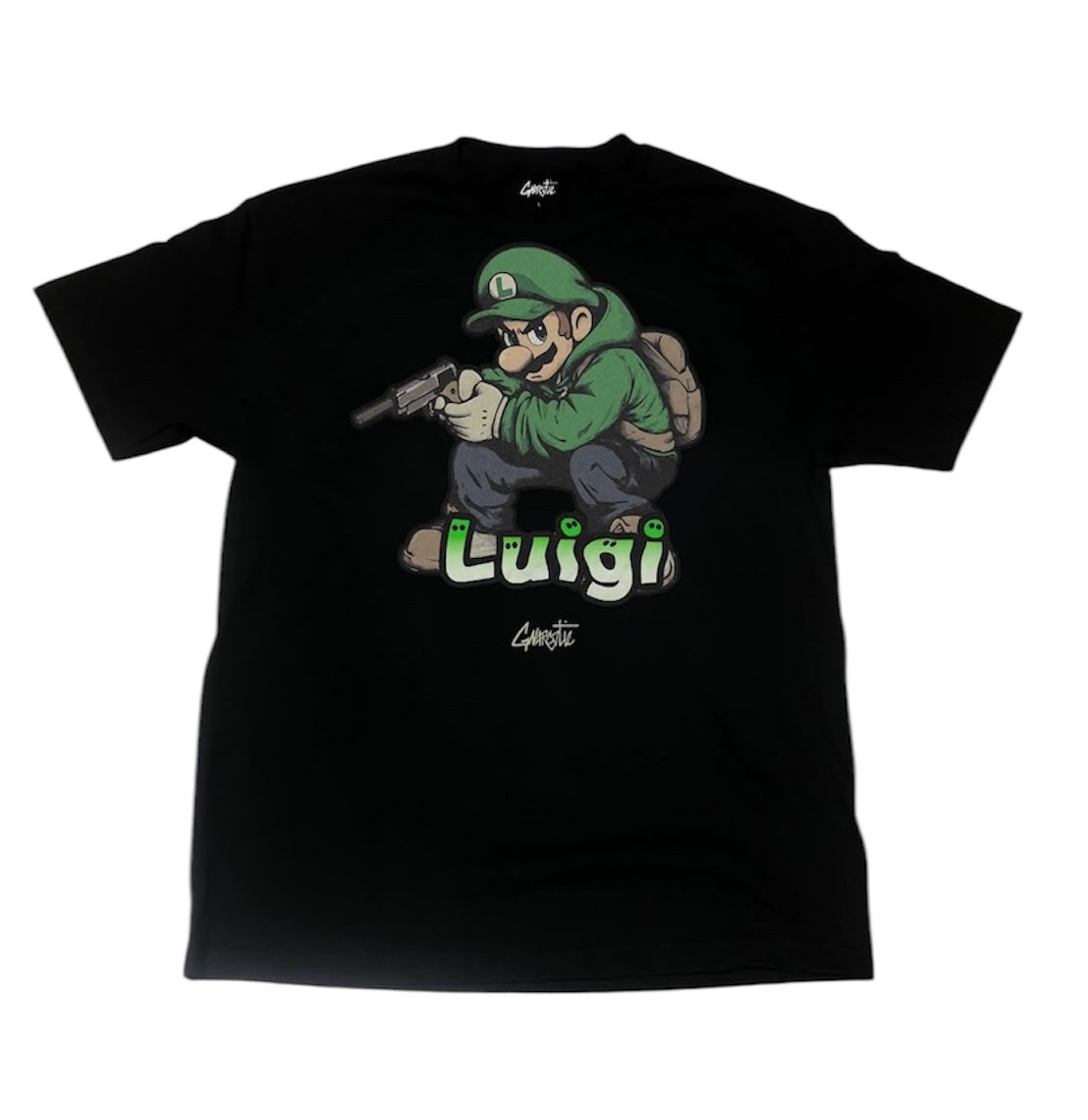 LUIGI MANGIONE TEE - BLACK