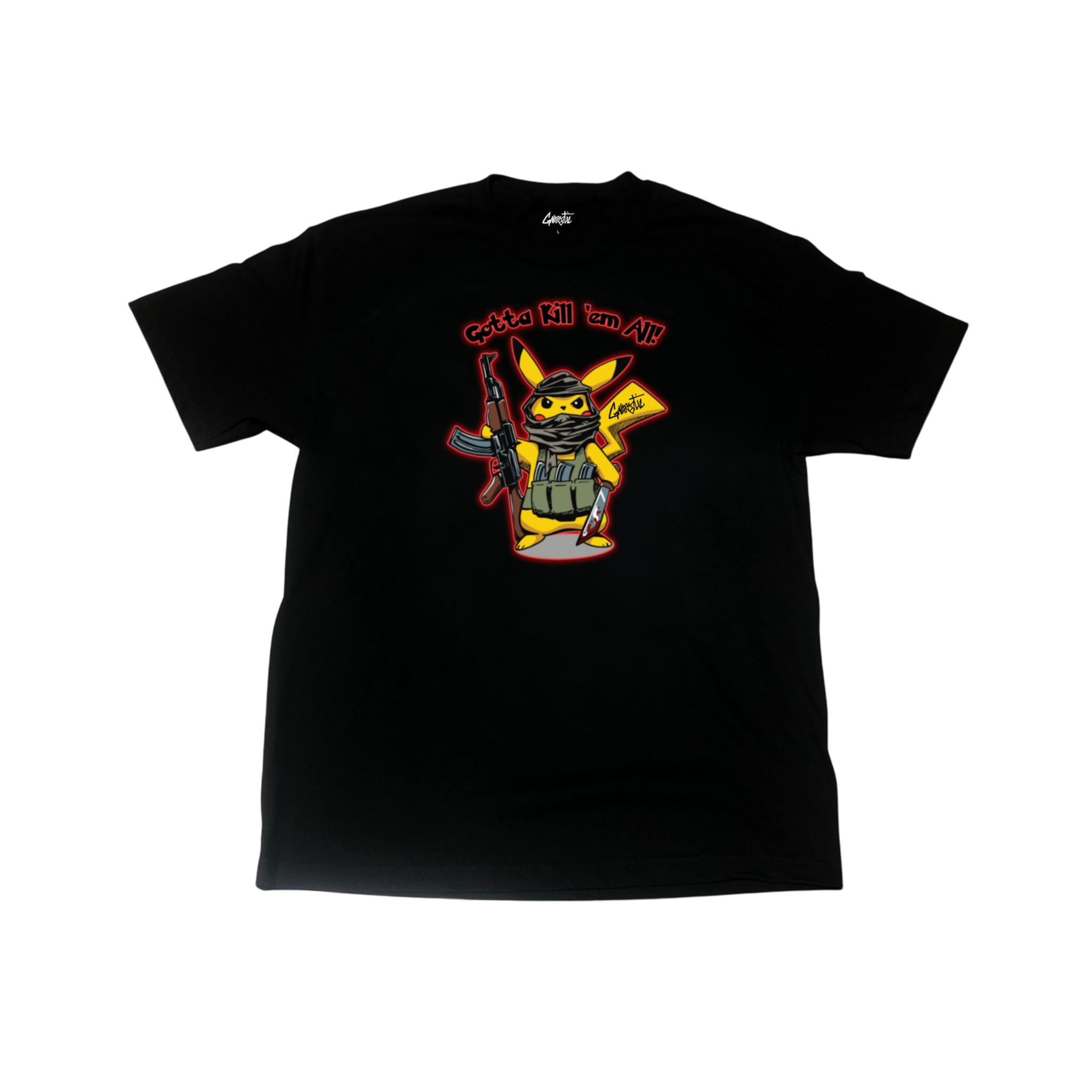 GOTTA KILL EM’ ALL TEE - BLACK