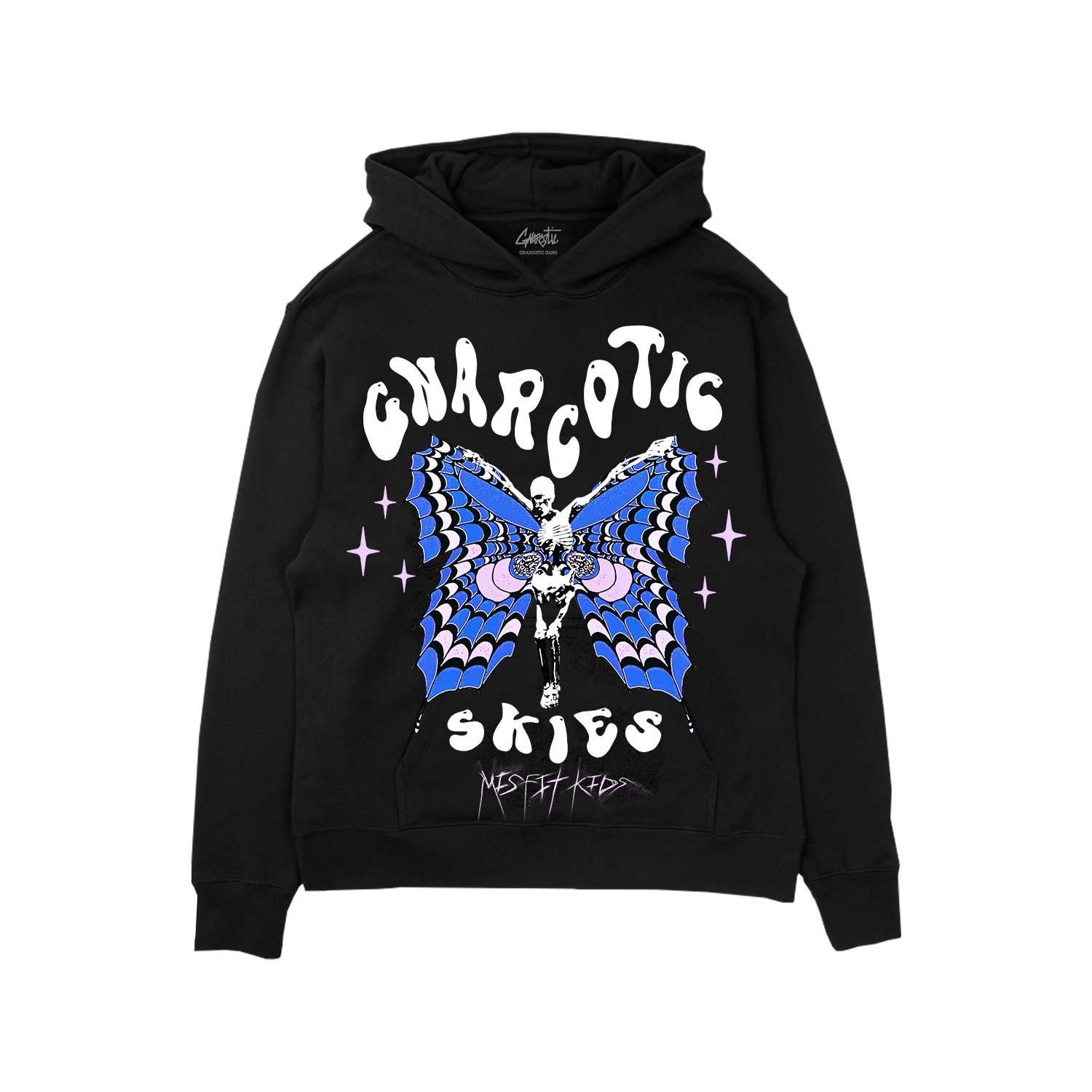 LIL SKIES MISFIT KIDS HOODIE - BLACK (SALE)