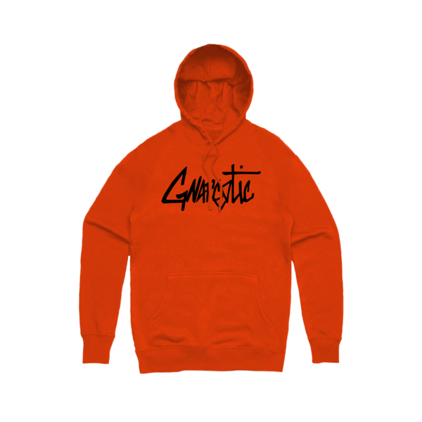 GNARCOTIC LOGO HOODIE - ORANGE