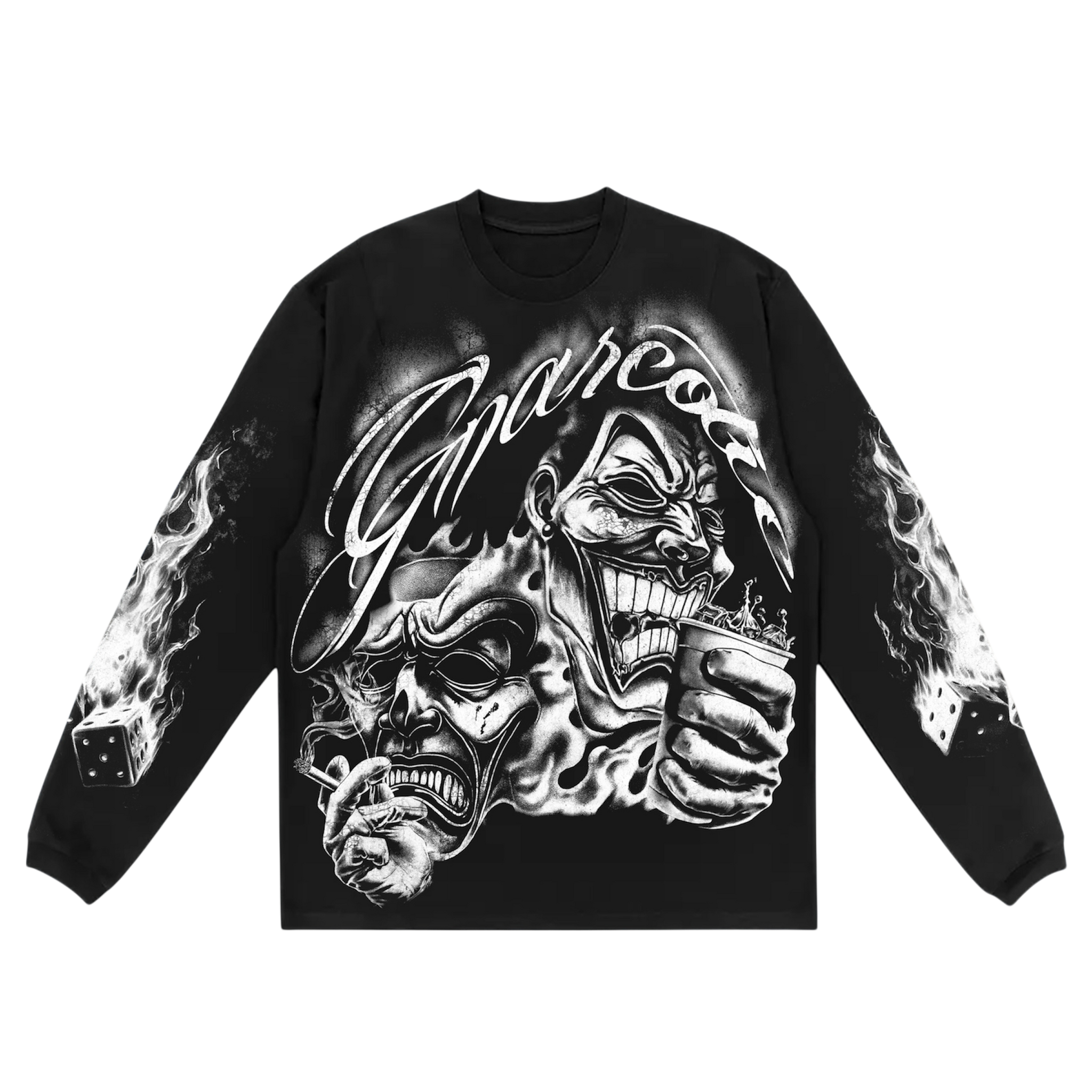 LAUGH NOW CRY LATER LONG SLEEVE - BLACK